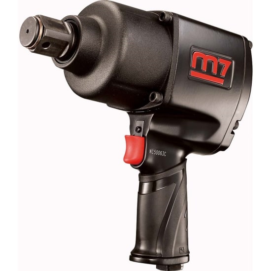 M7 Air Impact Wrench: powerful 1in drive tool with 200-1300 ft-lb torque, ideal for heavy automotive and industrial tasks.
