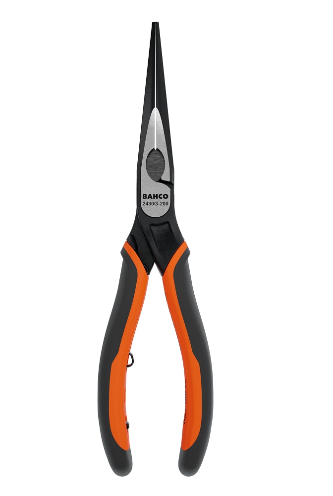 Bahco ERGO Long Snipe Nose Pliers 200mm