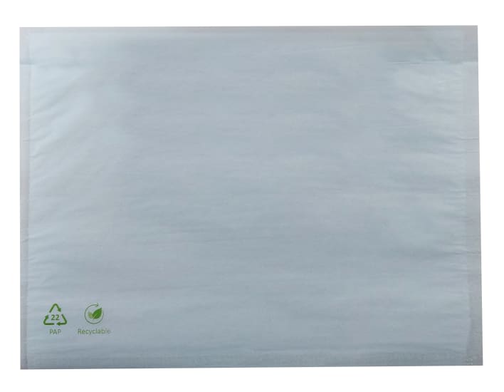 Eco-friendly Pomona Paper Plain Labelope, 115 x 150mm, 1000-case, ideal for labeling and mailing solutions.