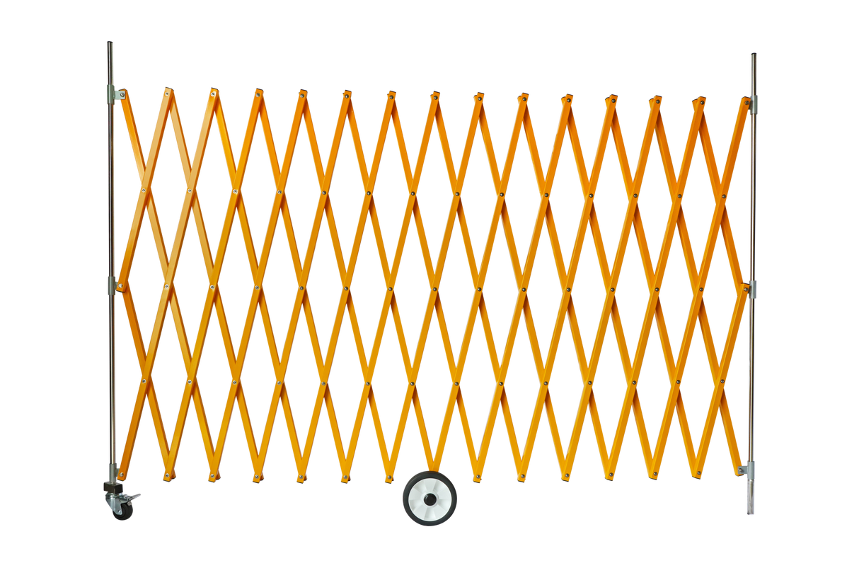 Expandable Safety Barrier 1.5M x 4M Yellow 1.5x4m (Expanded) (Each)