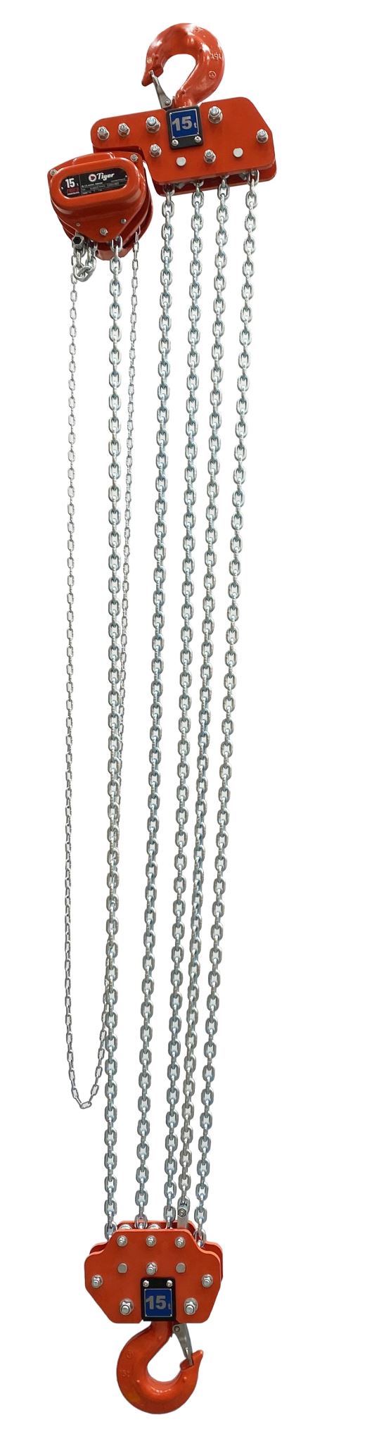 Tiger Chain Block with OLP 15.0T, 3.0m