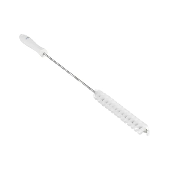 Vikan Stiff Bristle Tube Brush White-?20mm-Each