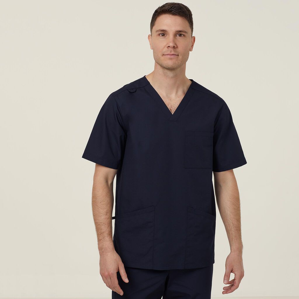 NNT, Antibacterial Chang Scrub Top, CATRFS - Midnight (Size: 3XL)