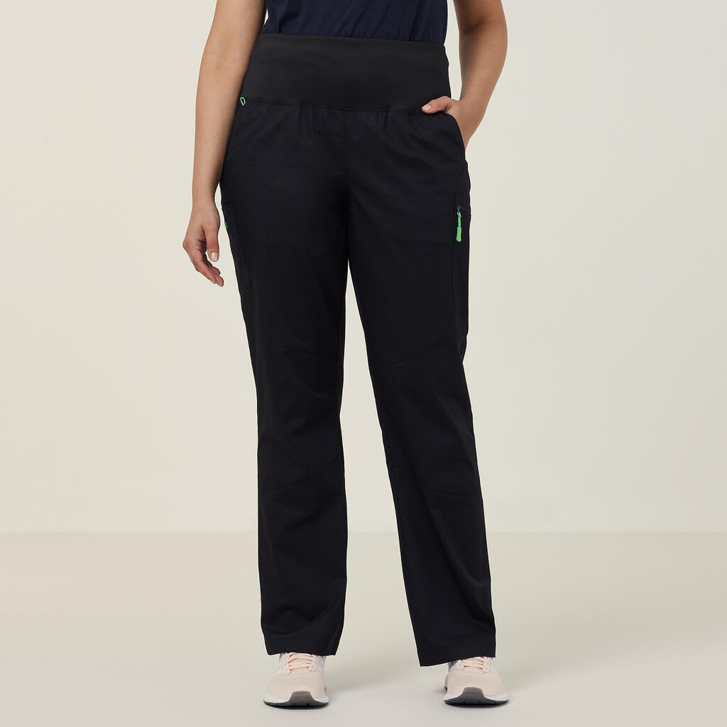 NNT, Antibacterial Active Curie Scrub Pant, CAT3VE - Black - 2XL