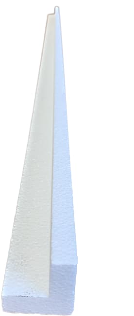 Expanded Polystyrene Edge Protector 50 x 50 x 30 x 1380mm 100 (Bundle)