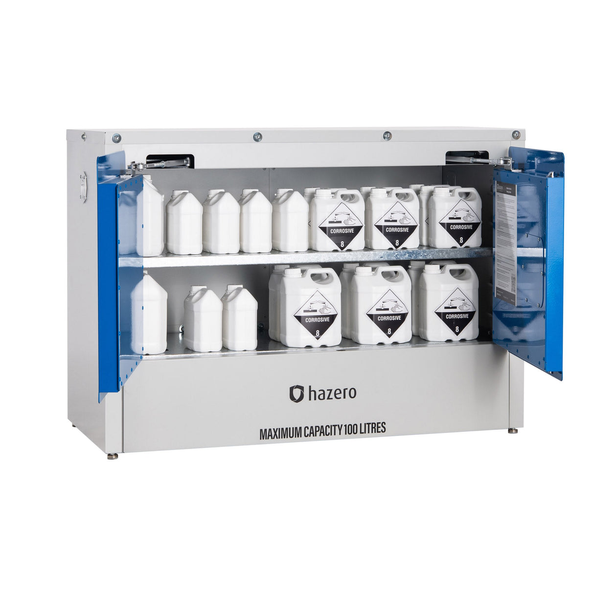 Hazero Corrosive Liquid Cabinet 100L