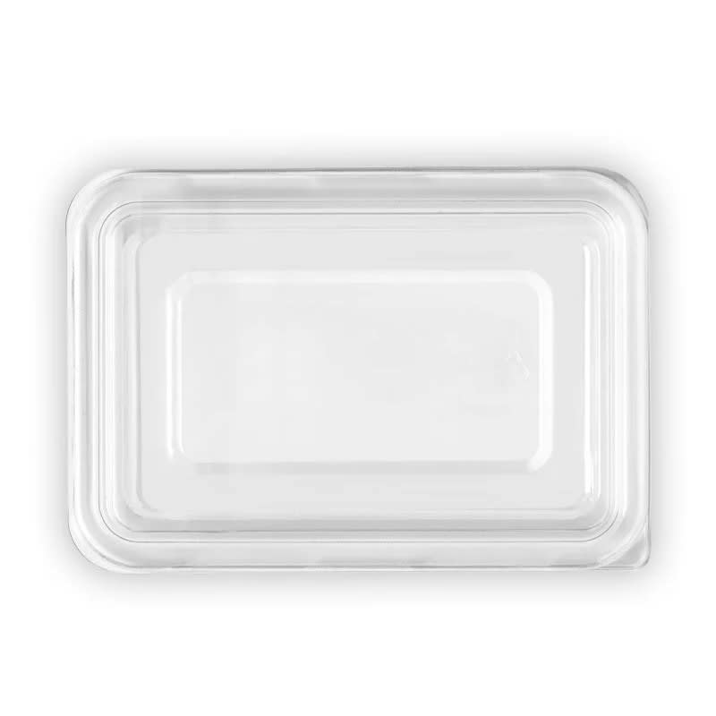 BioPak Clear RPET Container Lid 500-600ml 500 (Case)