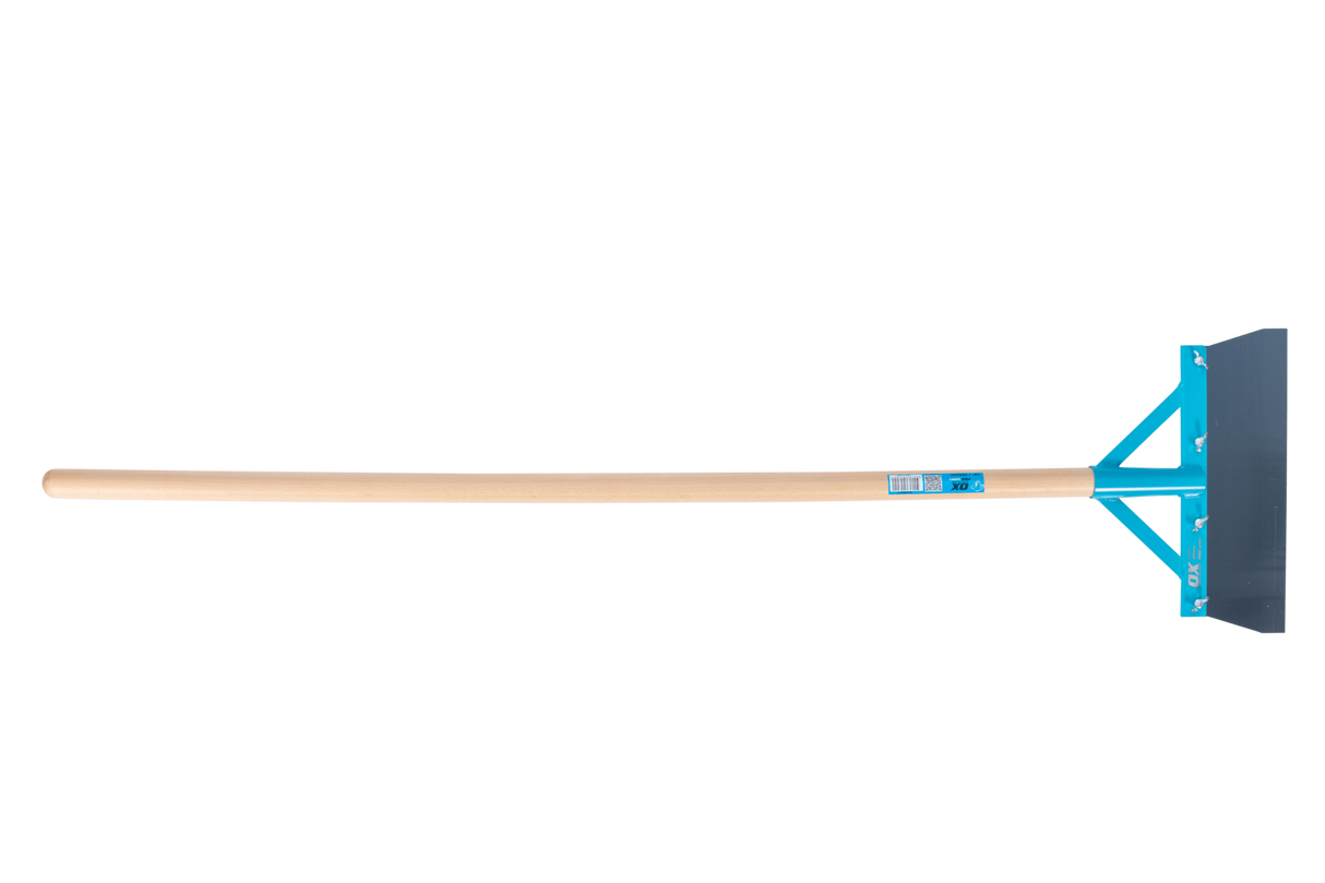 OX Pro 356mm Floor Scraper - Wooden Handle