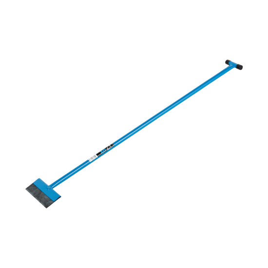All-steel 204mm floor scraper with spring steel blade and ergonomic T-Grip handle, designed for durable and efficient scraping.