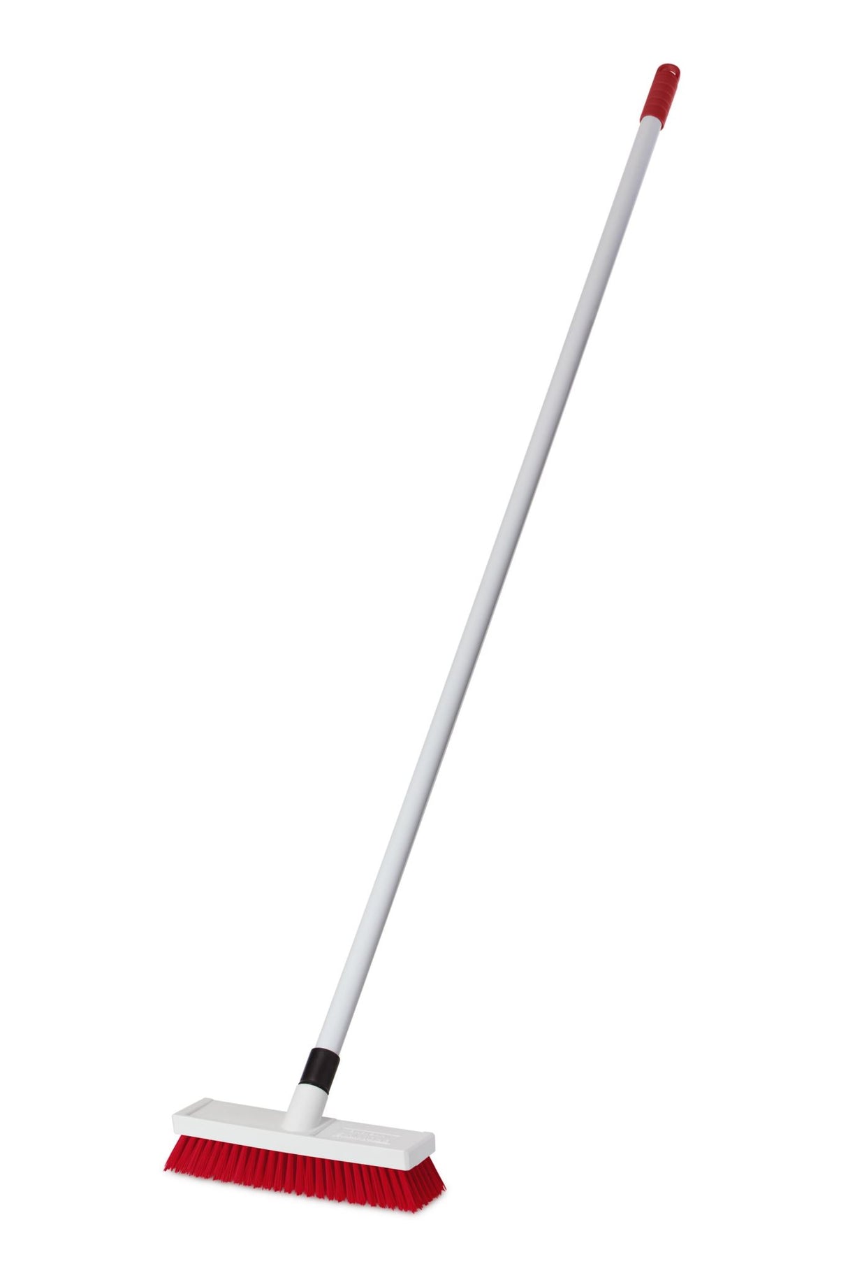 Browns Deck Scrub With Handle 250mm Red (Each)