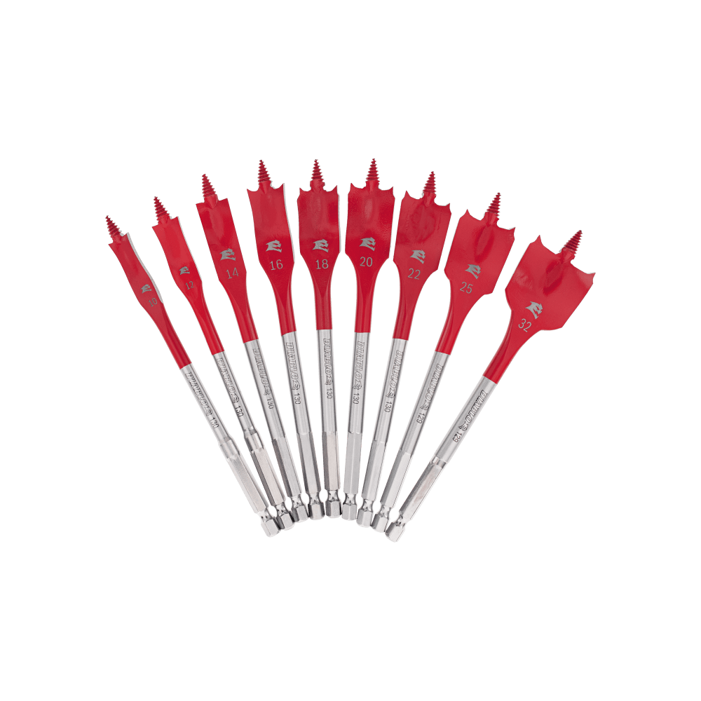 Diablo SPEEDemon Spade Bit Set 152mm 9 Piece