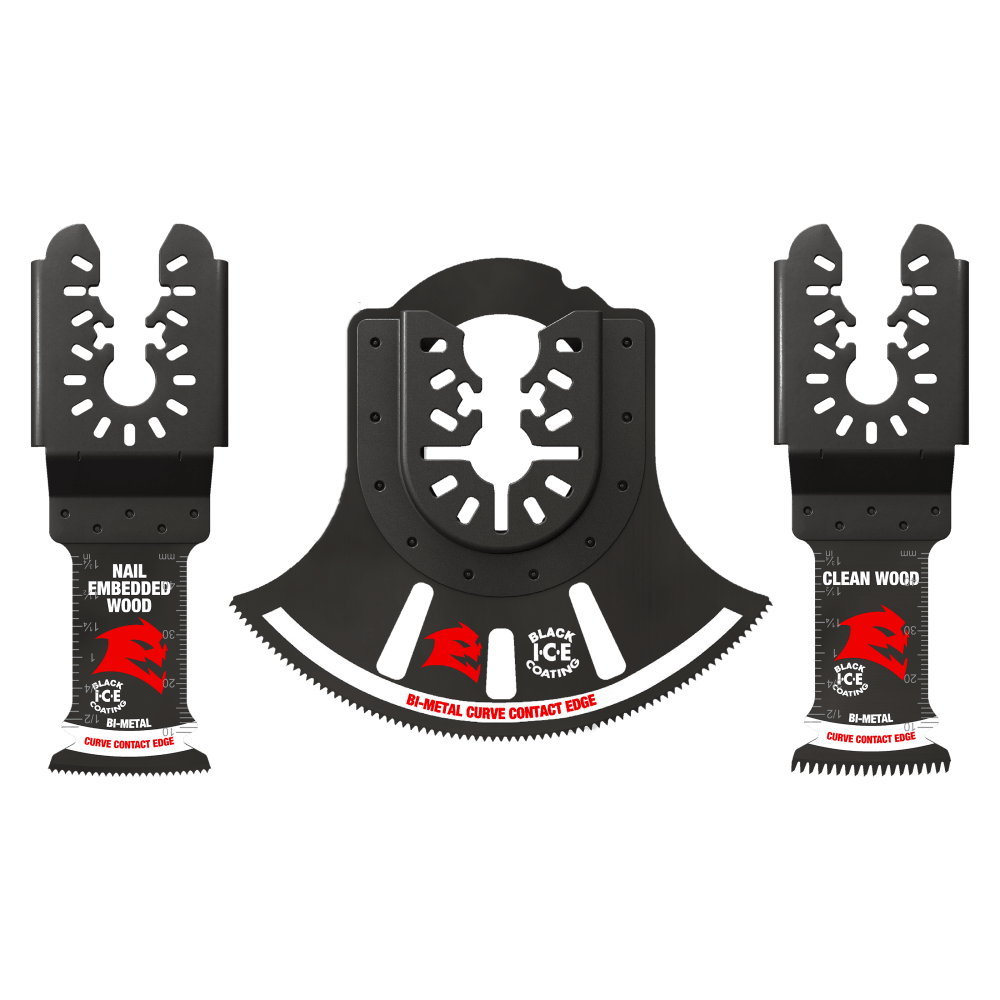 Diablo Universal Fit Bi-Metal Multi-Tool Blade Set Pack of 3