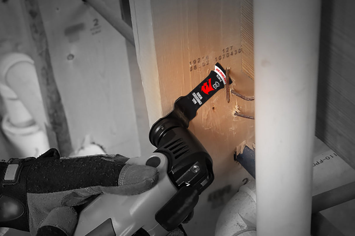 Diablo Starlock Multi-Tool Blade for Nailed Wood 32mm Pack of 3