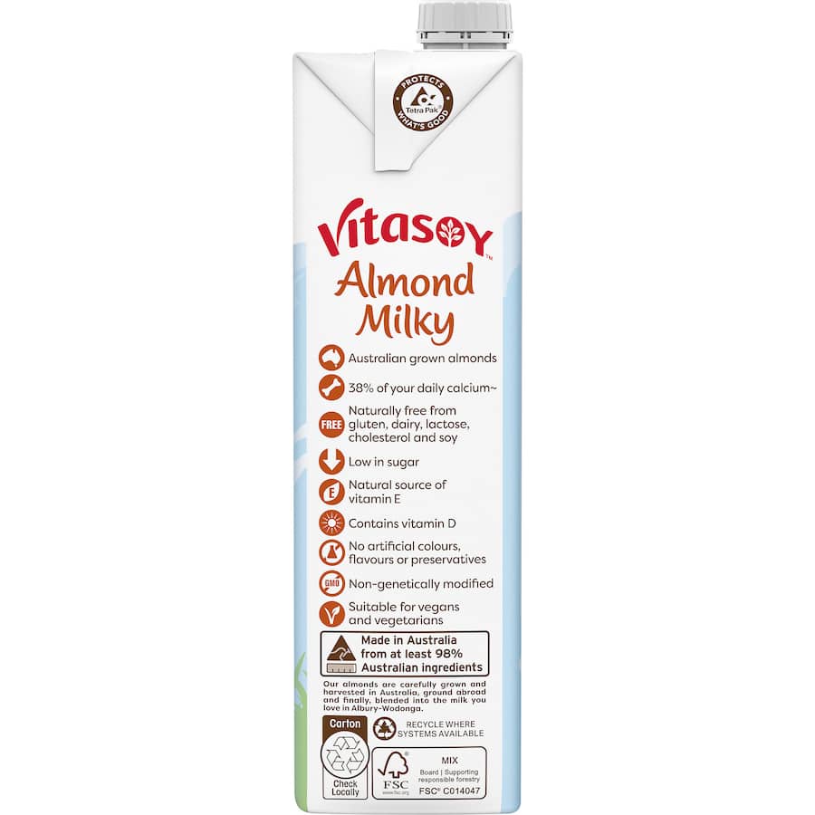 Vitasoy Almond Milk Milky Carton 1L