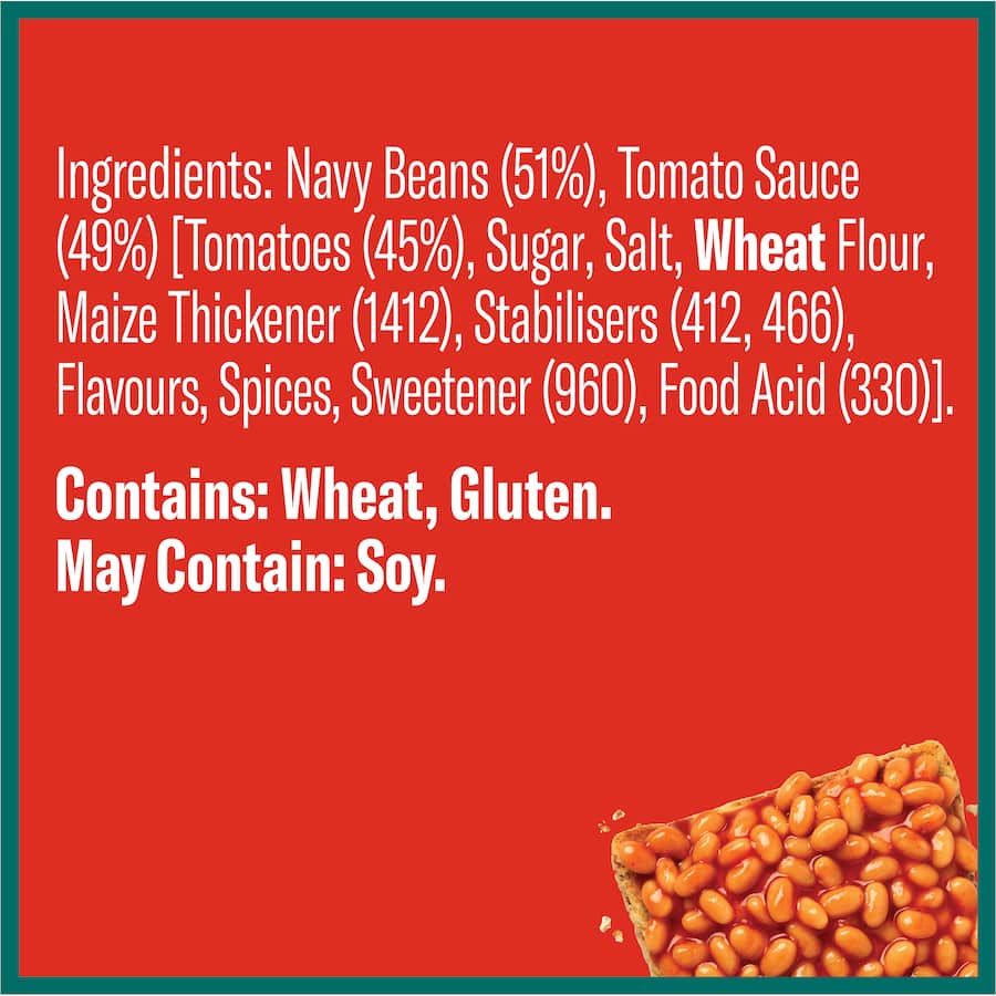 Wattie's Baked Beans 50% Less Added Sugar Can 420g