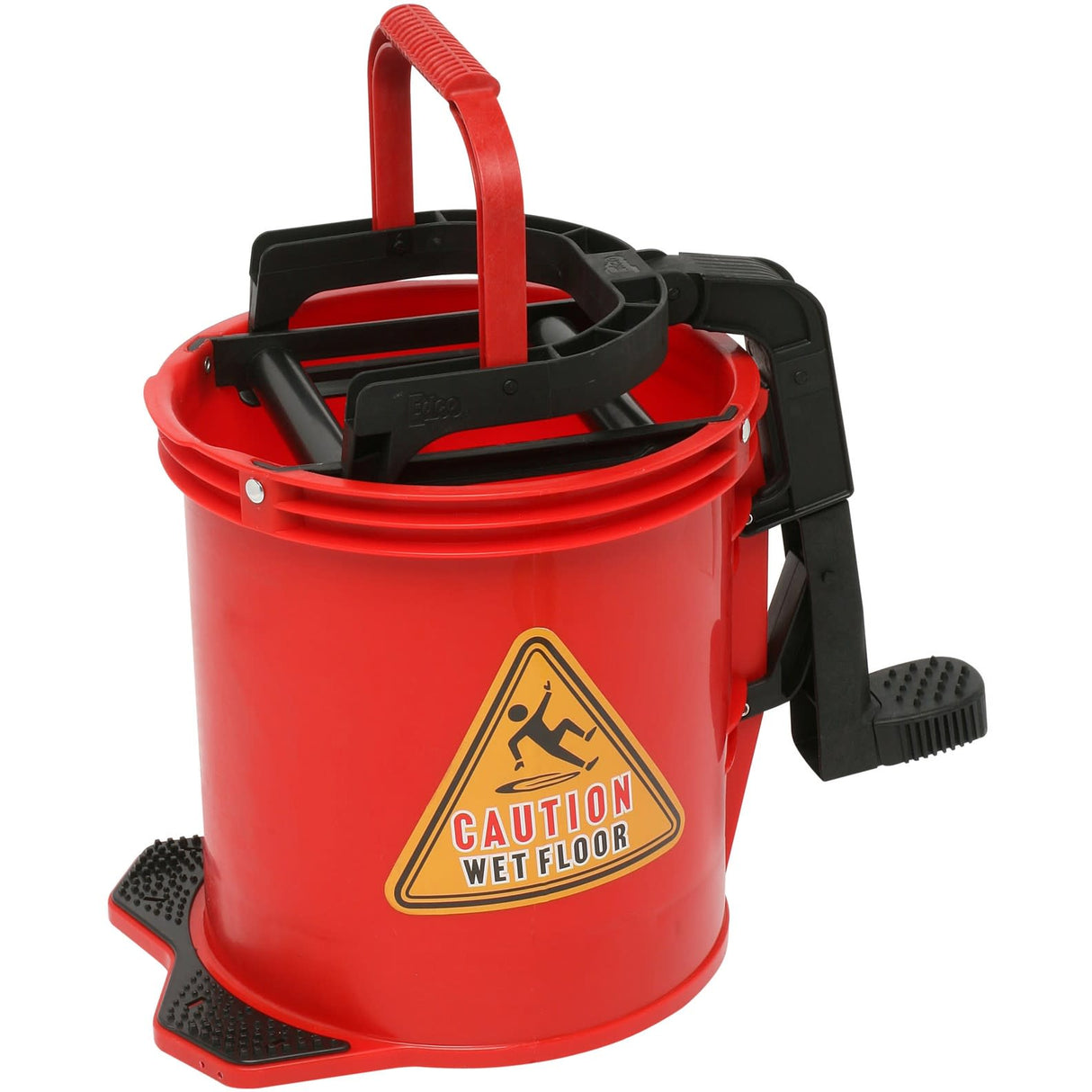 EDCO Enduro Nylon Wringer Bucket Red 16L (Each)