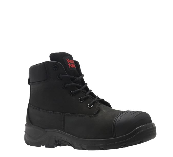 Hard Yakka, Toughmaxx 6Z, Zip Side Safety Boot - Black - 10