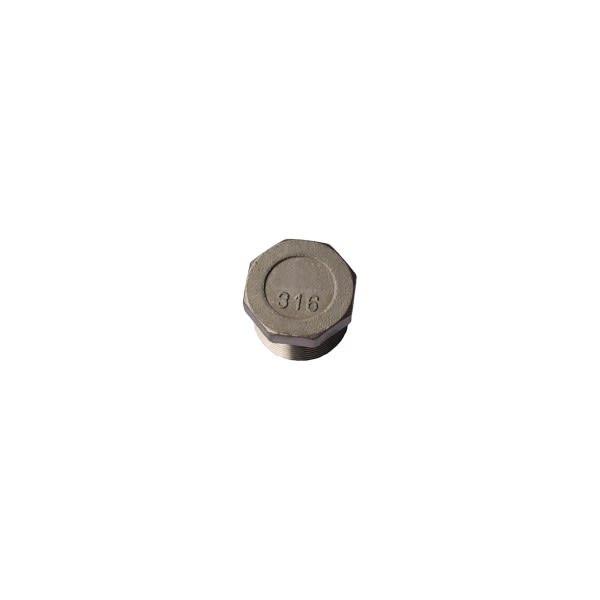 Stainless Steel Hex Plug BSP 1/2"