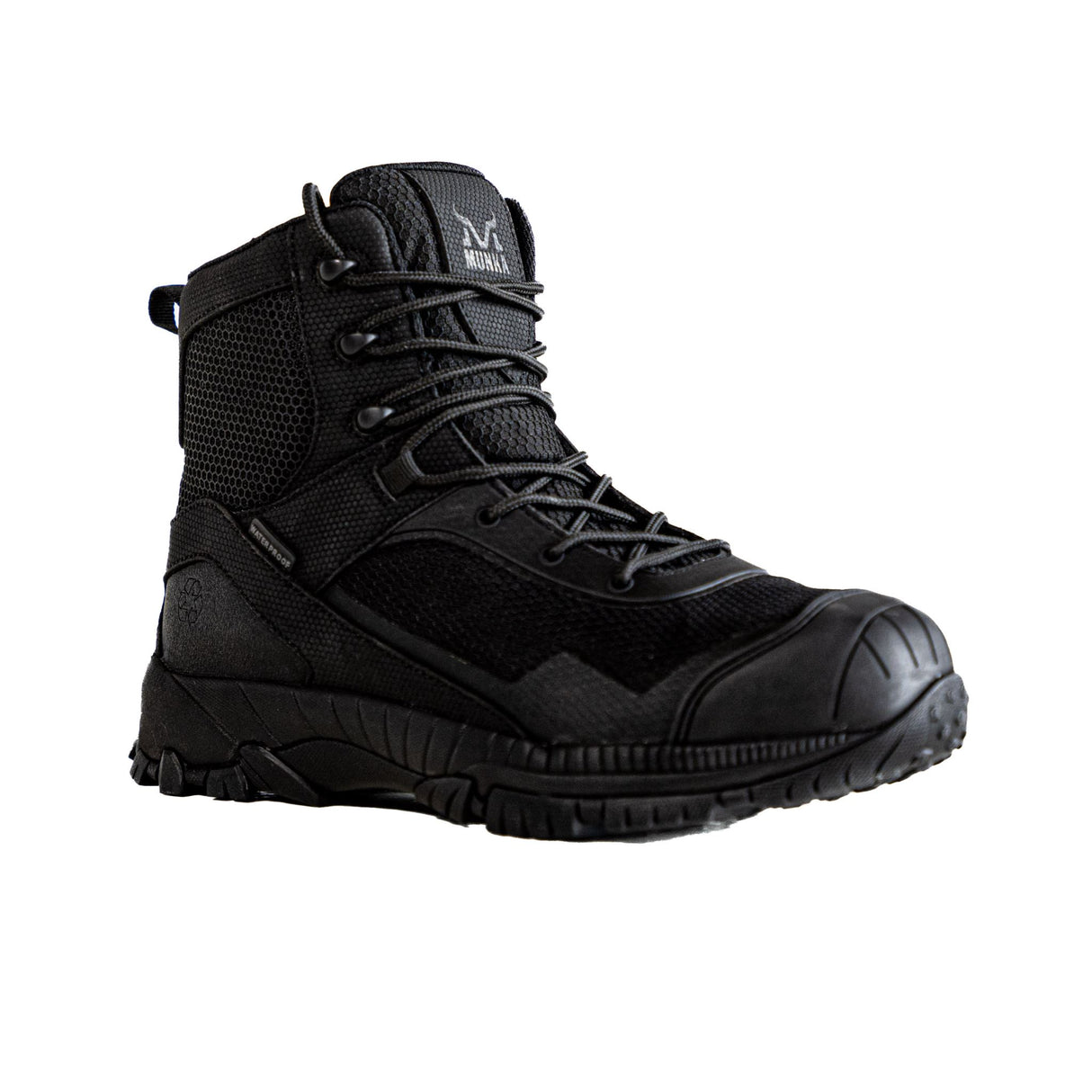 Munka, Renew High Zip Sided Safety Boot - Black (Size: 11)
