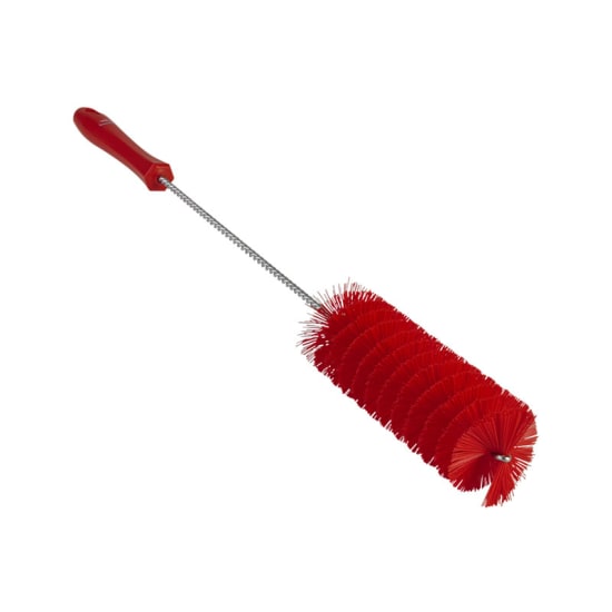 Vikan Stiff Bristle Tube Brush Red-?50mm-Each