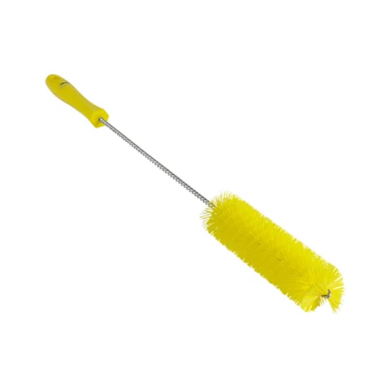 Vikan Stiff Bristle Tube Brush Yellow-?40mm-Each