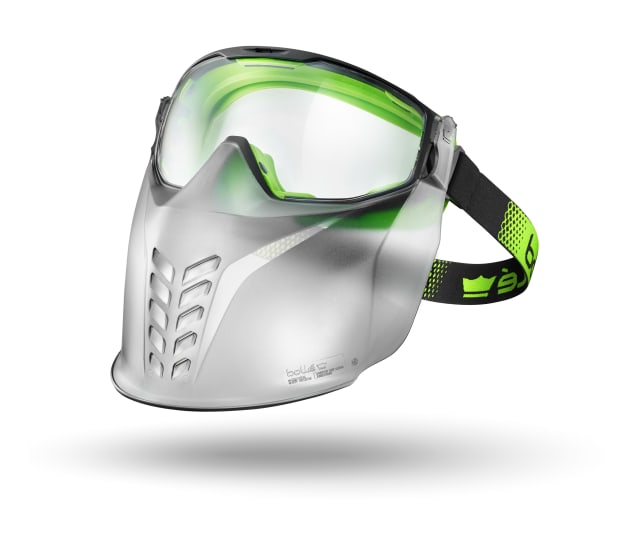 Bolle Universal Sealed Safety Goggle featuring ergonomic fit, anti-fog lens, and durable co-injection frame for optimal eye protection.