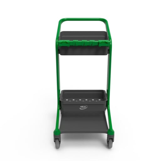 Vikan Hygo Mobile Cleaning Station Green 780mm (Each)