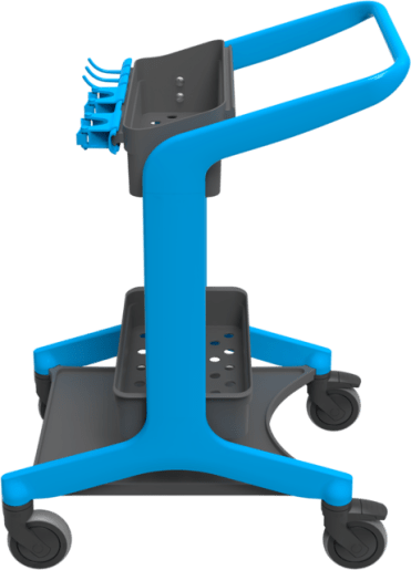 Vikan Hygo Mobile Cleaning Station Blue 780mm (Each)