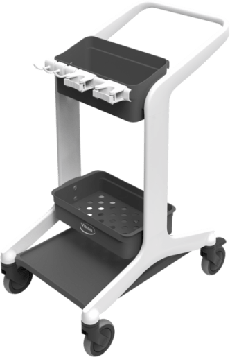Vikan Hygo Mobile Cleaning Station White 780mm (Each)