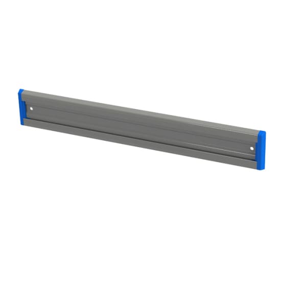 Blue 500mm Toolflex Tool Holder Rail for organized, accessible storage of various tools, ideal for DIY and professional use.