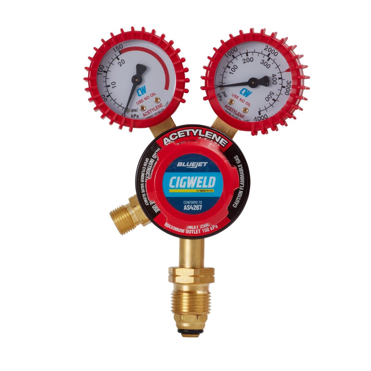 Cigweld Cutskill Acetylene Regulator