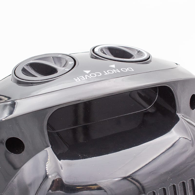 Nero Ceramic Heater Black