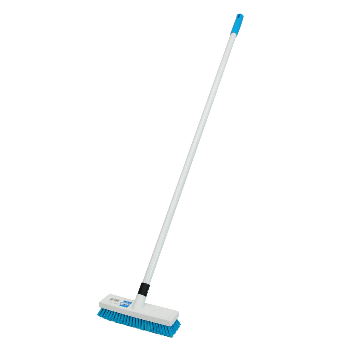 Browns Deck Scrub With Handle 250mm Blue