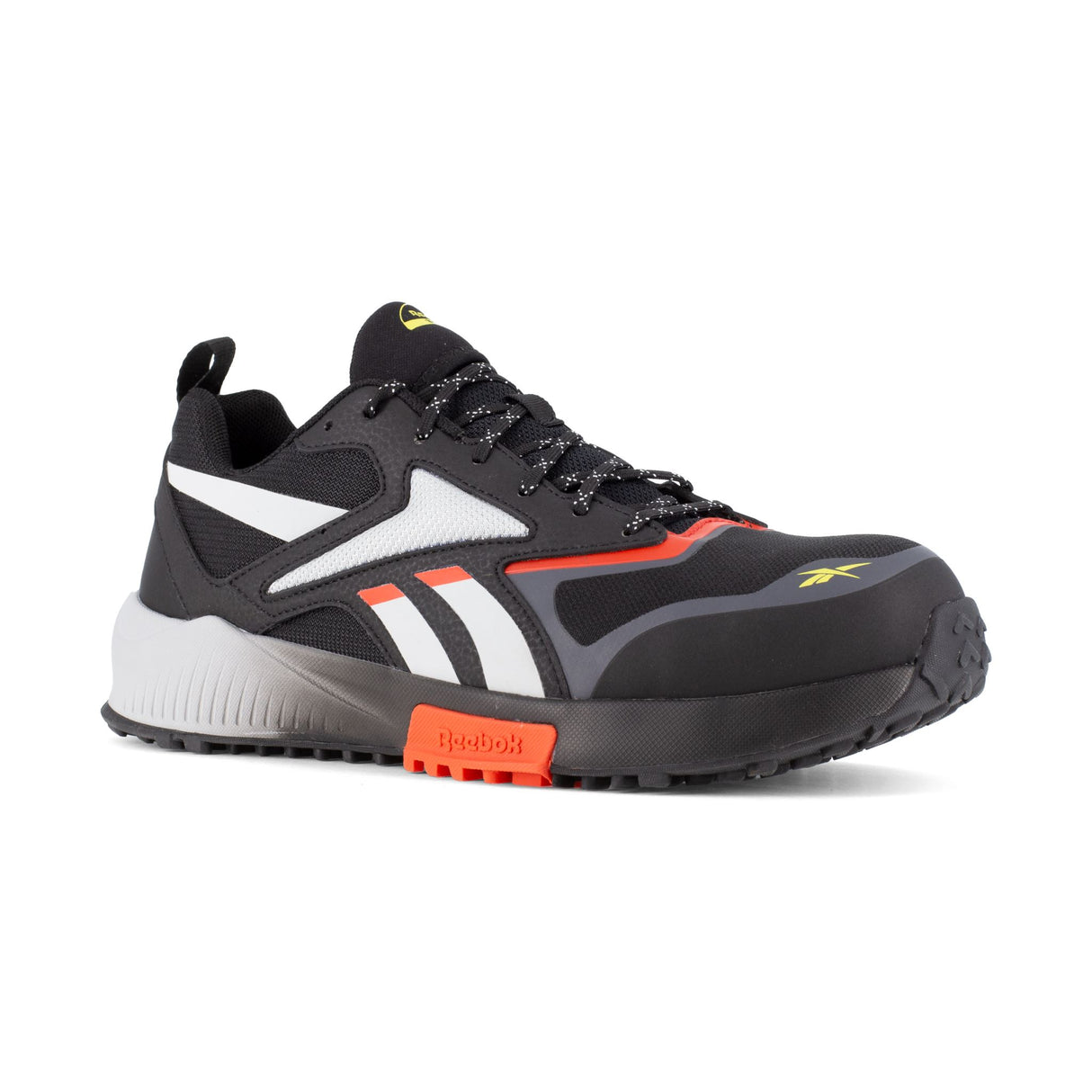 Reebok Work, Lavante Trail 2 Safety Shoe - Blk/Grey/Red - 11