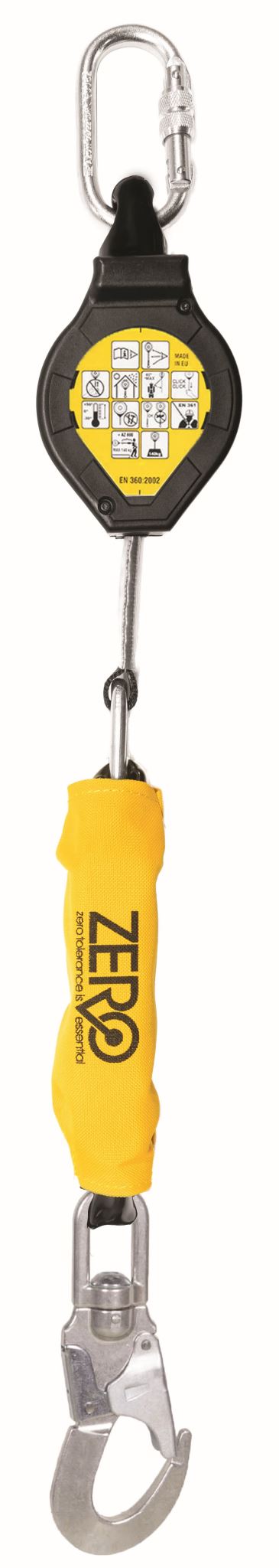 Zero Self-retracting lifeline 2.4m with Snap Hook