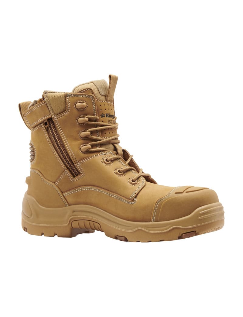 KingGee XTREMEGUARD ONYX 6CZ EH K28001 Safety Boot - Wheat (Size: 10)