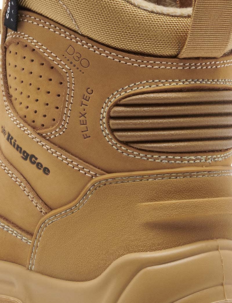 KingGee XTREMEGUARD ONYX 6CZ EH K28001 Safety Boot - Wheat (Size: 14)