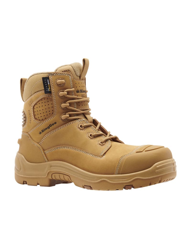 KingGee XTREMEGUARD ONYX 6CZ EH K28001 Safety Boot - Wheat (Size: 06)