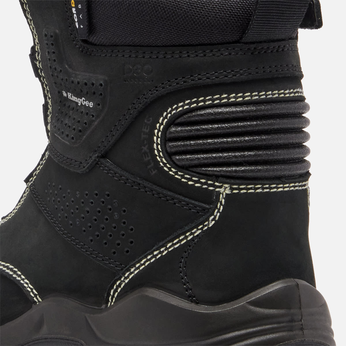 KingGee XTREMEGUARD BENNU PRO 6 Womens Safety Boot - Black (Size: 08)