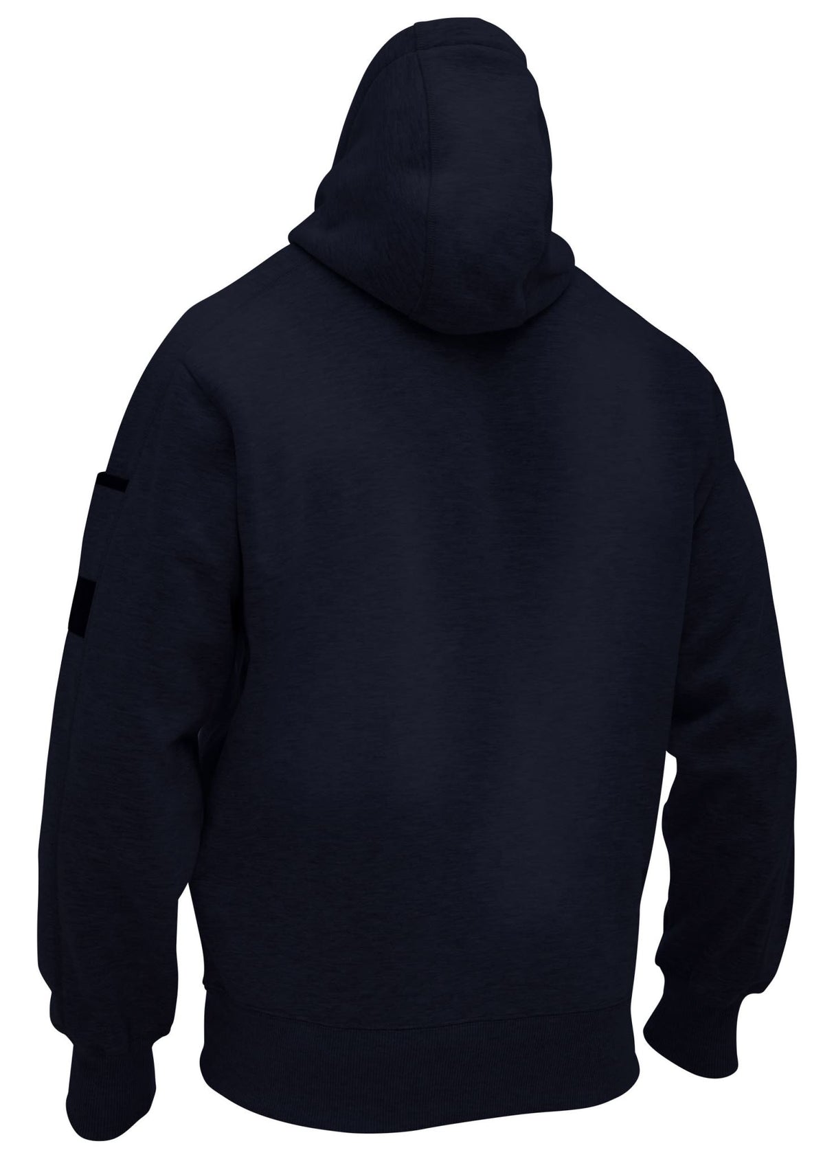 Bisley, Work Fleece Full Zip Hoodie, BK6725 - Black - M