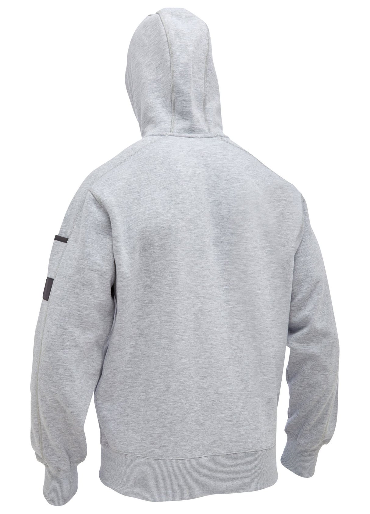 Bisley, Work Fleece Full Zip Hoodie, BK6725 - Black - M