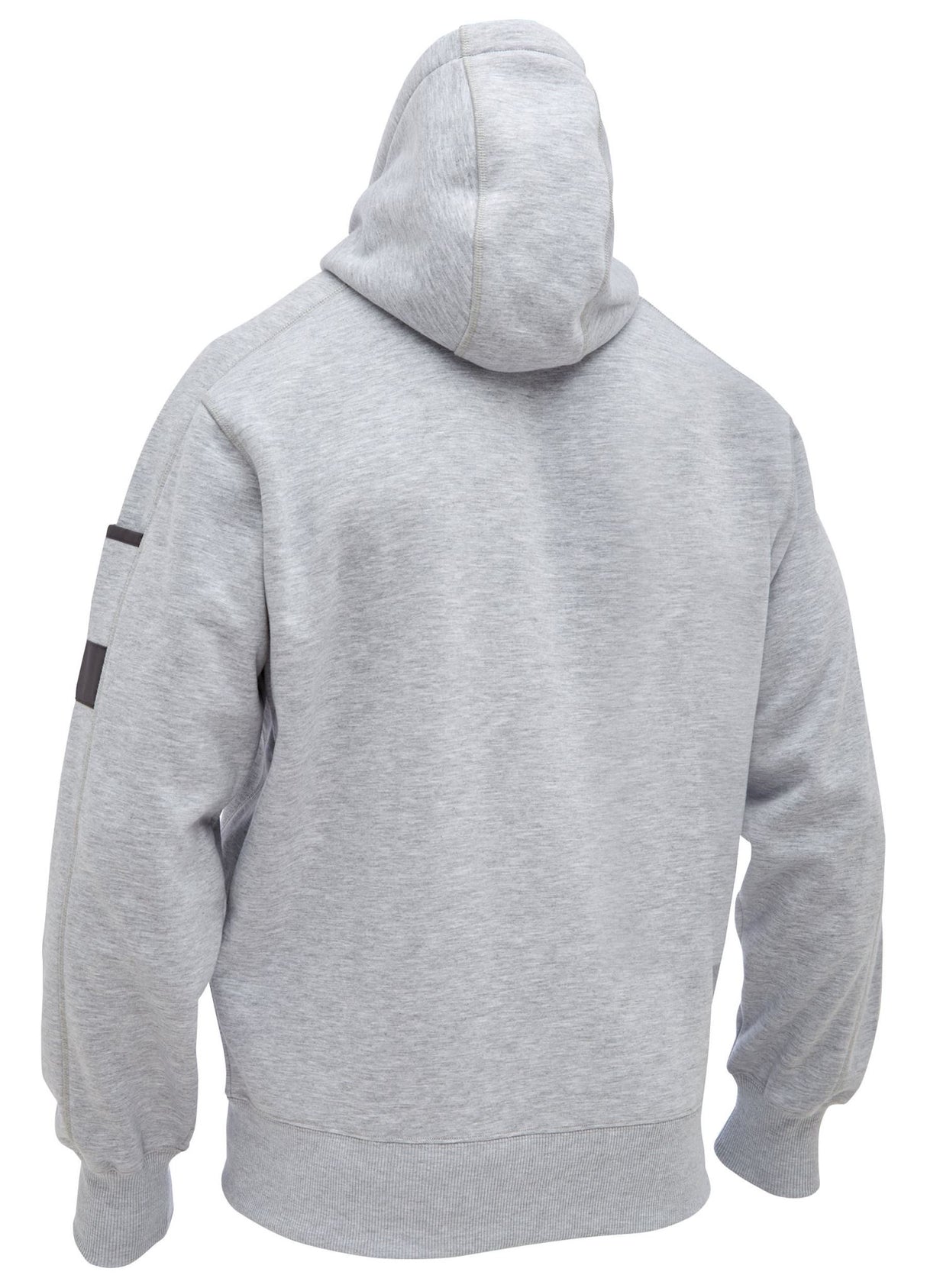 Bisley, Work Fleece Full Zip Hoodie, BK6725 - Black - M