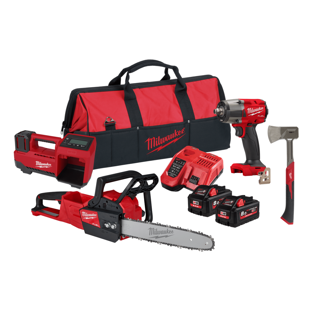 Milwaukee M18 Adventure Power Pack Kit 3 Piece