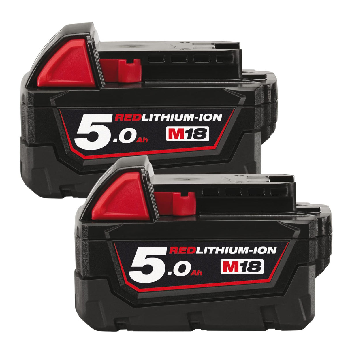 Milwaukee M18 5.0Ah REDLITHIUM Dual Battery Pack (Pack)