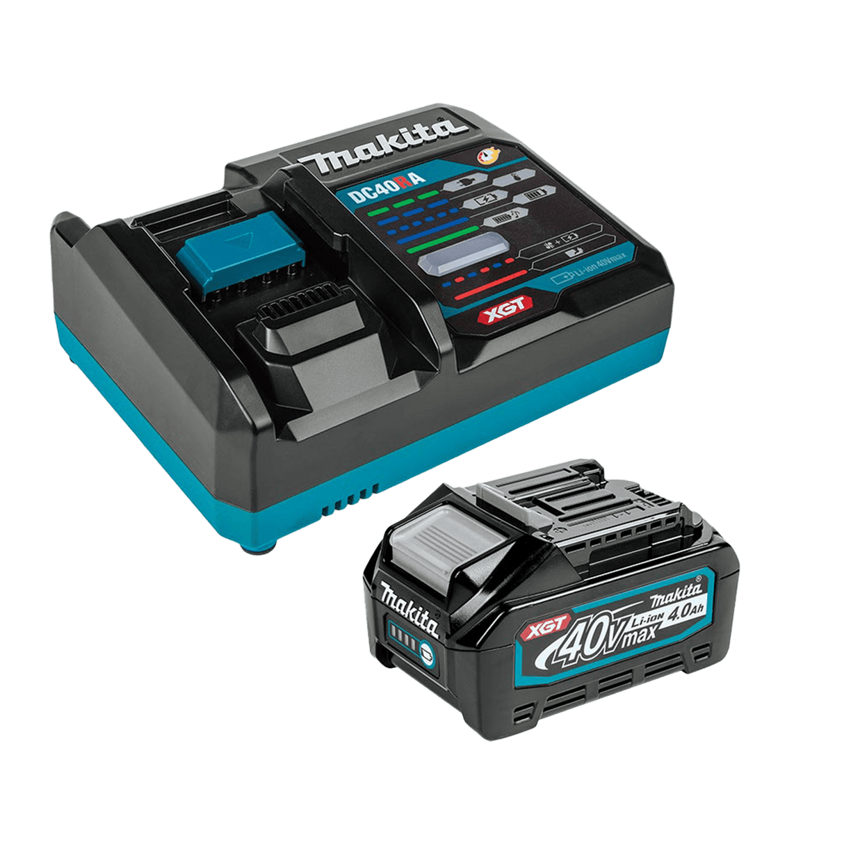 Makita 40Vmax XGT 4.0Ah Battery/Charger Kit 2 piece (Kit)