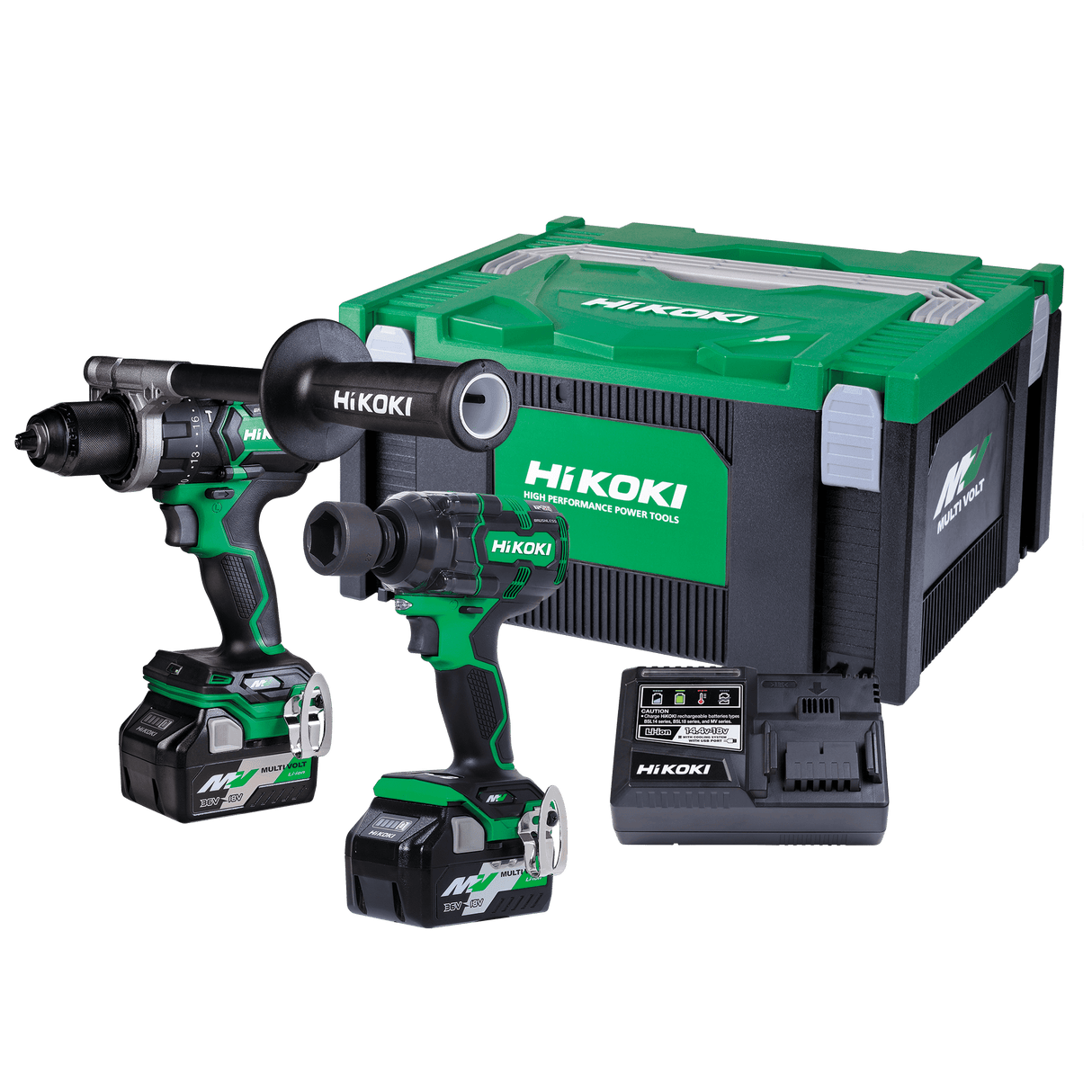 HiKOKI 36V Premium Impact Drill & Wrench (Kit)