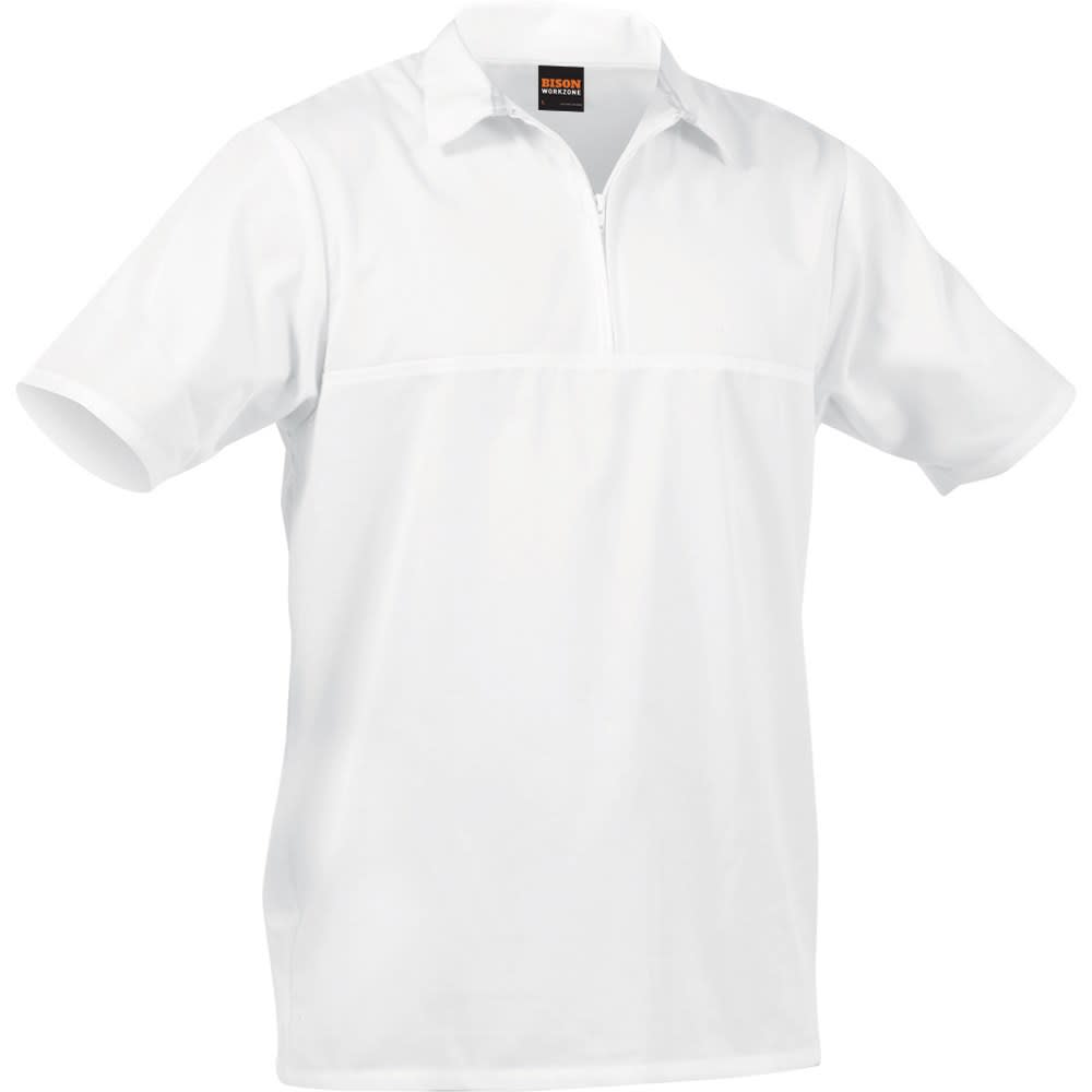 Bison, Lightweight Food Industry Jerkin - White - S