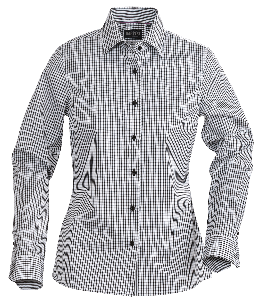 James Harvest, Women's Tribeca Shirt - Black (Size: L)