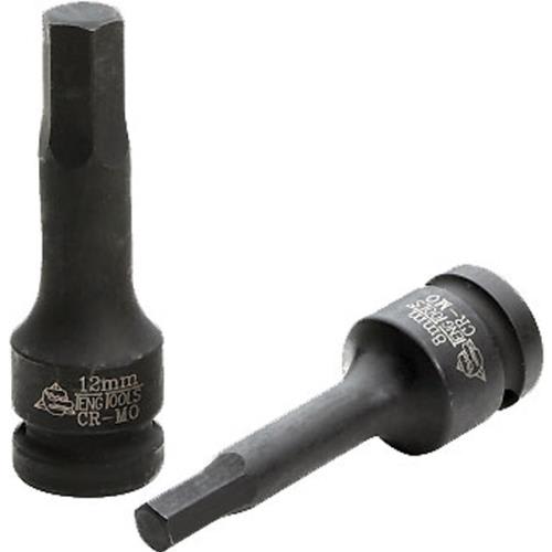 Teng 3/8in Dr. Hex Bit Impact Socket 4mm DIN (Each)