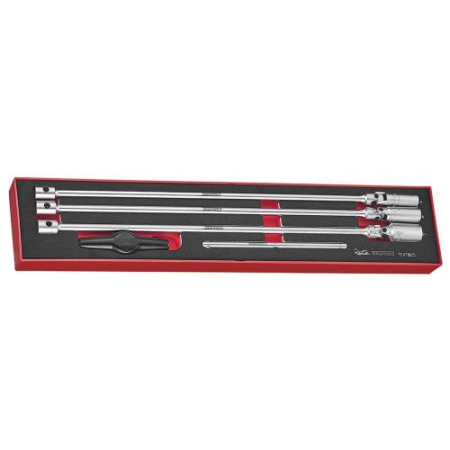 Teng 5pc T-Bar Spark Plug Socket Set -TEx-Tray 5 Piece Set